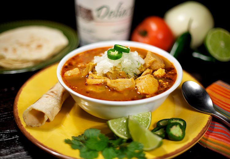 Menudo Offered at Delia's Tamales each Saturday and Sunday